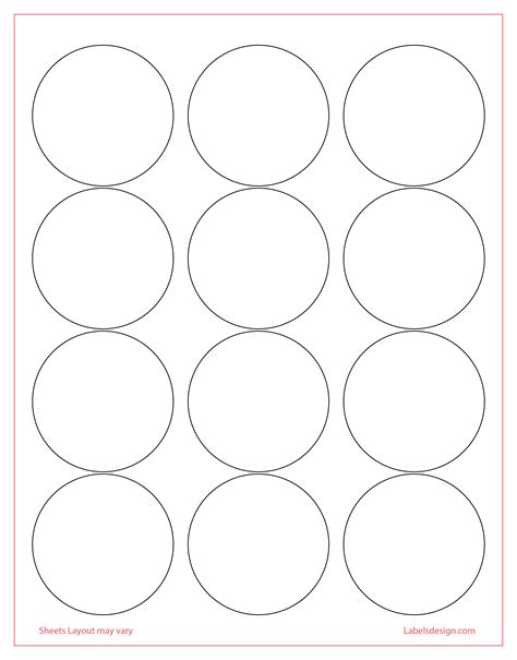 2 5 Inch Circle Template Printable